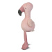 Saro Baby plyšová hračka Jungle Party Longlegs Flamingo