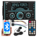 Autorádio Bluetooth 2-DIN Usb Sd MP3 Rds LCD Aux Dálkové ovládání Rgb Mikrofon