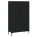 vidaXL Skříň highboard černá 69,5 x 31 x 115 cm kompozitní dřevo