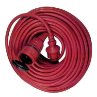 Prodlužovací kabel 20m IP44 červená