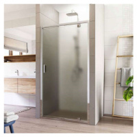 MEREO Sprchové dveře, Lima, pivotové, 100x190 cm, chrom ALU, sklo Point 6 mm CK80932K