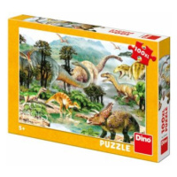 Puzzle Život dinosaurů - 100XL dílků