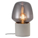 Nordlux Nordlux - Stolní lampa CHRISTINA 1xE27/25W/230V beton/černá