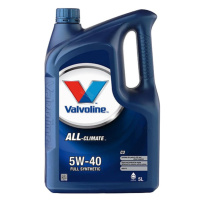 Motorový olej Valvoline All Climate C3 5W-40 (5l)