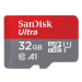 SanDisk MicroSDHC 32GB Ultra + SD adaptér