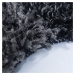 Ayyildiz koberce Kusový koberec Life Shaggy 1501 black - 80x150 cm