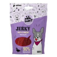 Vetexpert Mr.bandit pochoutka jerky kachní filety 80g