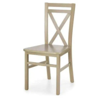 Halmar Dřevěná židle Dariusz 2 Bílá/olše