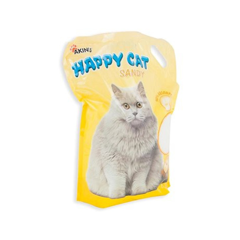 Akinu Happy Cat Sandy jemný 0,5 - 2 mm 7,2 l