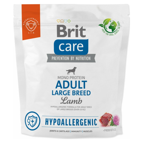 Krmivo Brit Care Dog Hypoallergenic Adult Large Breed Lamb 1kg