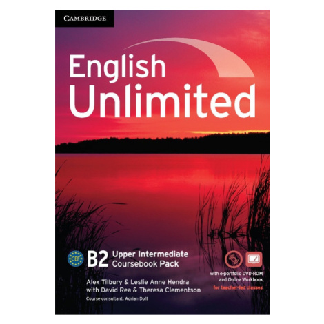 English Unlimited Upper Intermediate Coursebook with e-Portfolio and Online Workbook Cambridge U