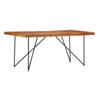 Jídelní stůl 180x90x76 cm masivní akáciové dřevo 282881