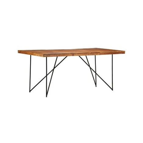 Jídelní stůl 180x90x76 cm masivní akáciové dřevo 282881 SHUMEE