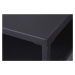LuxD Designový konferenční stolek Damaris 100 cm černý