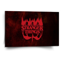 Sablio Obraz Stranger Things Red - 120x80 cm