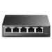 TP-Link switch TL-SG1005P (5xGbE, 4xPoE+, 65W, fanless)