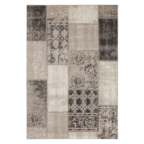 NORTHRUGS - Hanse Home koberce Kusový koberec Beach 103848 Taupe/Cream/Black – na ven i na doma 