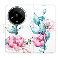 iSaprio Flip pouzdro Beautiful Flower pro Xiaomi 14 Ultra