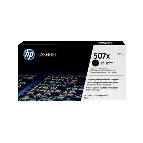 HP CE400X č. 507X černý originální