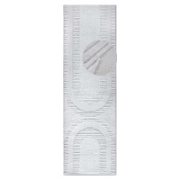 Krémový běhoun 80x240 cm Bartoux Cream White – Elle Decoration