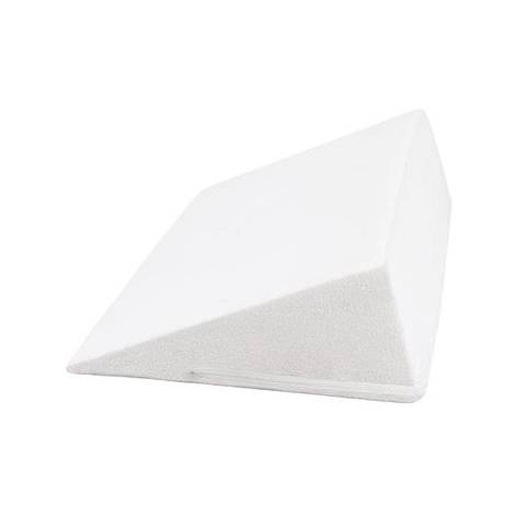 Bellatex POVLAK na klínový podhlavník - 80 × 50 × 20 cm - Froté, bílá