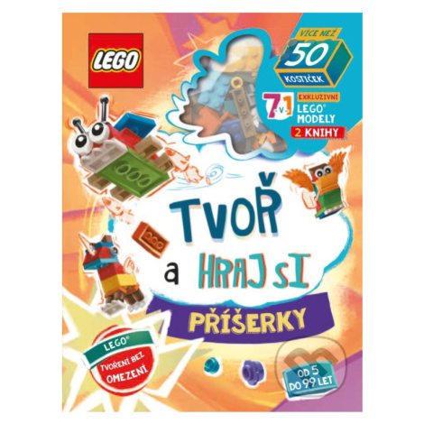 LEGO Iconic: Tvoř a hraj si - Příšerky - kniha z kategorie Hravé úlohy CPRESS