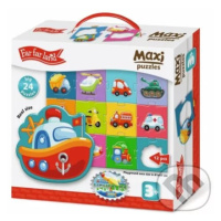 MAXI puzzle 24. Vozidlá - puzzle z kategorie Maxi dílky