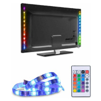 Solight LED RGB pásek pro TV, 2x 50cm, USB, vypínač, dálkový ovladač WM504