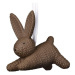 Závěsná dekorace zajíček Rosenthal Rabbits, hnědý, 7,5 cm