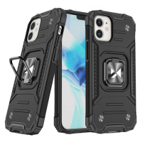 Wozinsky Ring Armor pouzdro iPhone 14 Plus obrněné hybridní pouzdro + magnetický držák černé