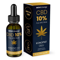 MOVit CBD 10% Full Spectrum konopný olej 10ml