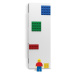 LEGO® Stationery Pouzdro s minifigurkou, barevné