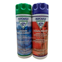 NIKWAX sada Down Wash.Direct a Down Proof (300 + 300 ml)