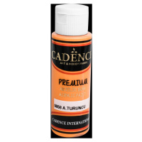 Akrylová barva Cadence Premium - světle oranžová / 70 ml