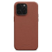 Woolnut kožený kryt pro iPhone 15 Pro Max hnědý