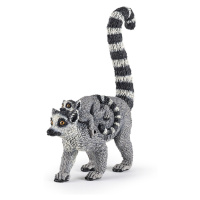 Lemur a mládě