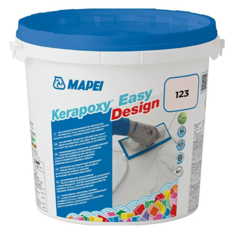 Spárovací hmota Mapei Kerapoxy Easy Design antická bílá 3 kg R2T MAPXED3123