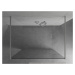 MEXEN/S Kioto Sprchová zástěna WALK-IN volněstojící 105 x 200, transparent 8 mm, chrom 800-105-0