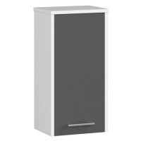 Koupelnová skříňka FIN W30 - bílá/grafit