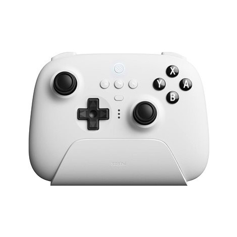 8BitDo Ultimate Wireless Controller with Charging Dock - White - Nintendo Switch