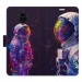 iSaprio Flip pouzdro Neon Astronaut 02 pro Xiaomi Redmi Note 9 Pro / Note 9S