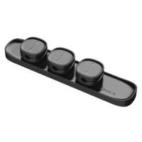 Držák Baseus Peas Magnetic Cable Clip Black