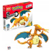 Bloks Stavebnice Pokémon Charizard Ohnivá Bitva Pohyblivá Figurka 222 El.