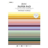 Blok barevných papírů Studio Light, A4 (36 listů) – odstíny zelené a fialové Aladine