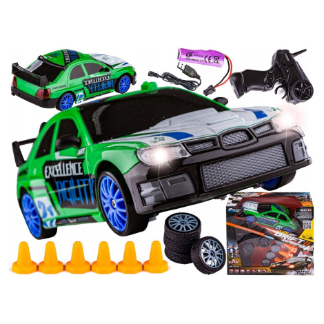 Auto Na Drift, Auto Rc Drift 1:24 2,4 Ghz 4WD Zelené