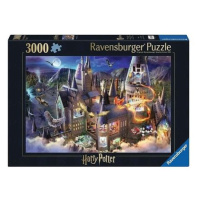 Puzzle Harry Potter - Kouzelné Bradavice, 3000 dílků