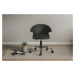 Kancelářská otočná židle na kolečkách gigi – černá