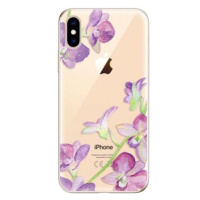 iSaprio Purple Orchid pro iPhone XS