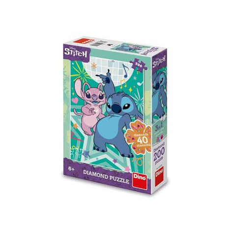 Dino STITCH 200 diamond Puzzle