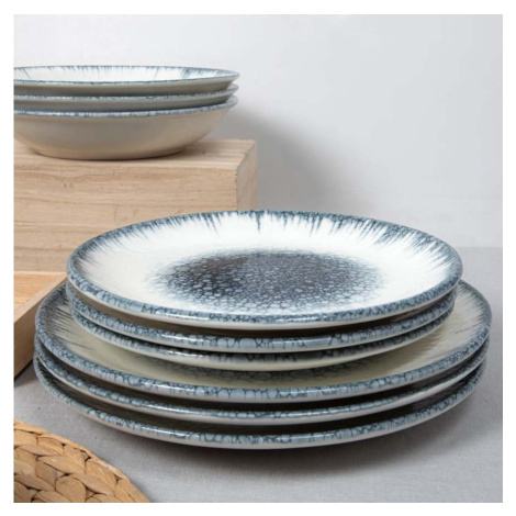12dílná sada porcelánového nádobí Güral Porselen Ombre Kütahya Porselen